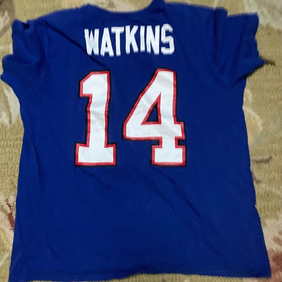 BUFFALO BILLS NIKE Tee Size XL Number 14 Watkins - Picture 3 of 5